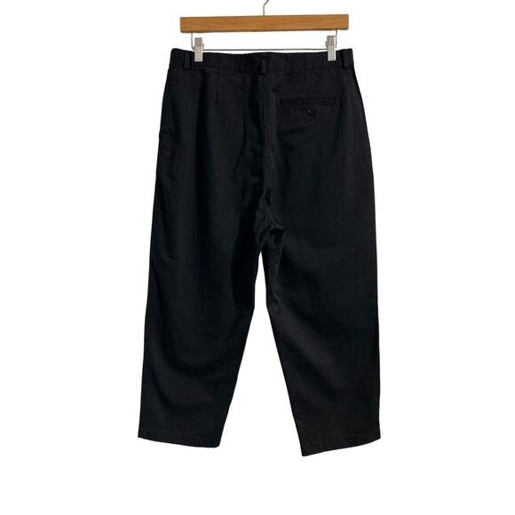 L.L. Bean Women’s Capris Pants Navy Size 12 High Rise Wrinkle Resistant NWT - Picture 2 of 8